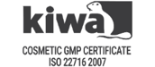 Certificado Kiwa Cosmetic GMP ISO 22716:2007